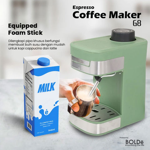 Bolde Digital Coffee Maker Fontana 1.5 L - Putih